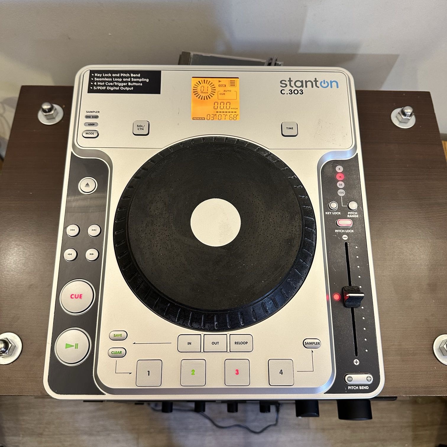Cd Player Stanton C303 DJ - Imagen 6