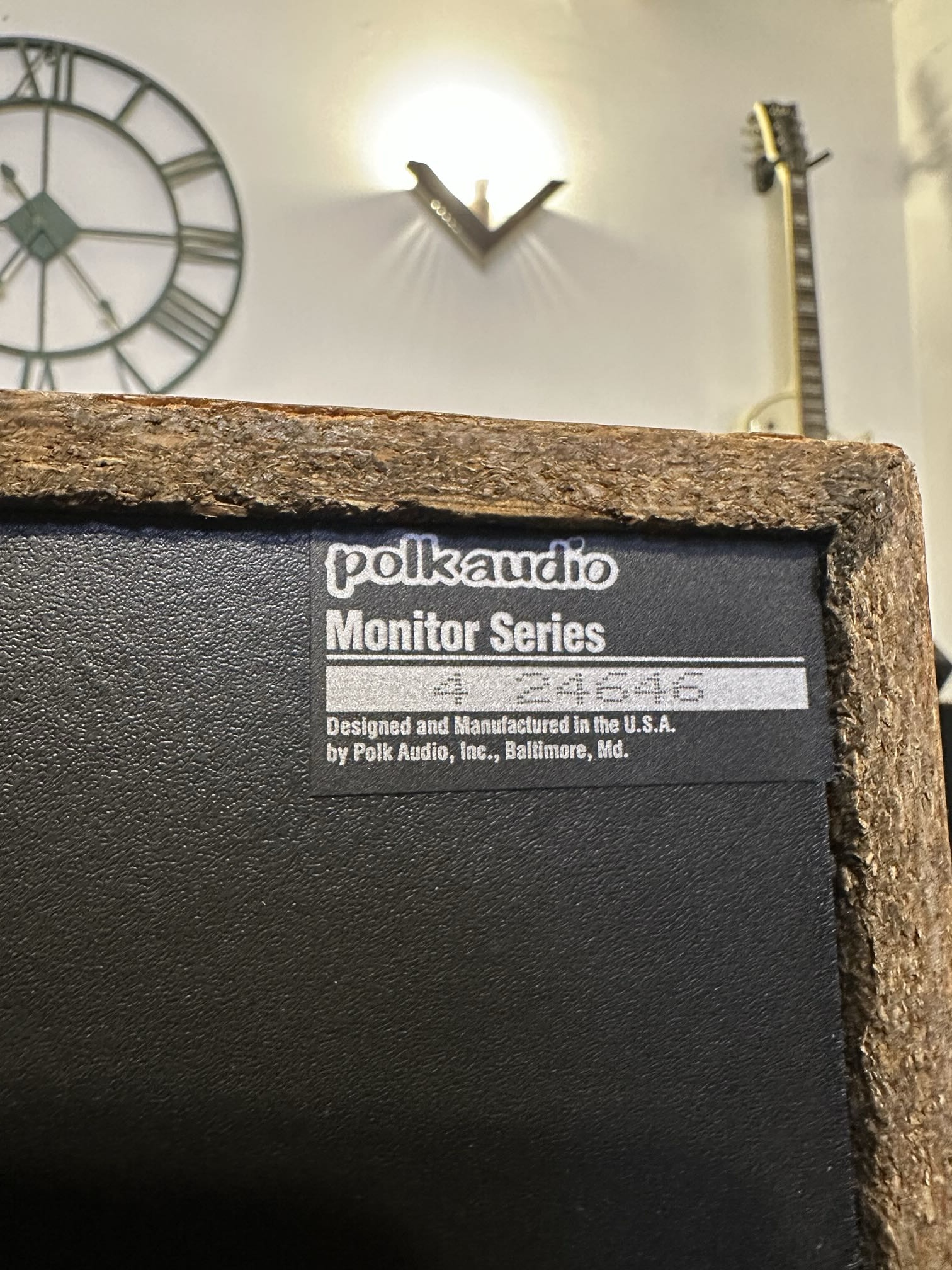 Polk monitor 4 Hechos en USA 🇺🇸 - Imagen 6