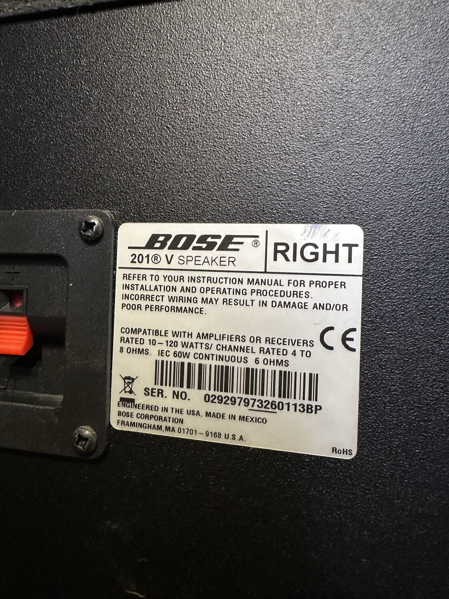 Bose 201 Serie V - Imagen 7